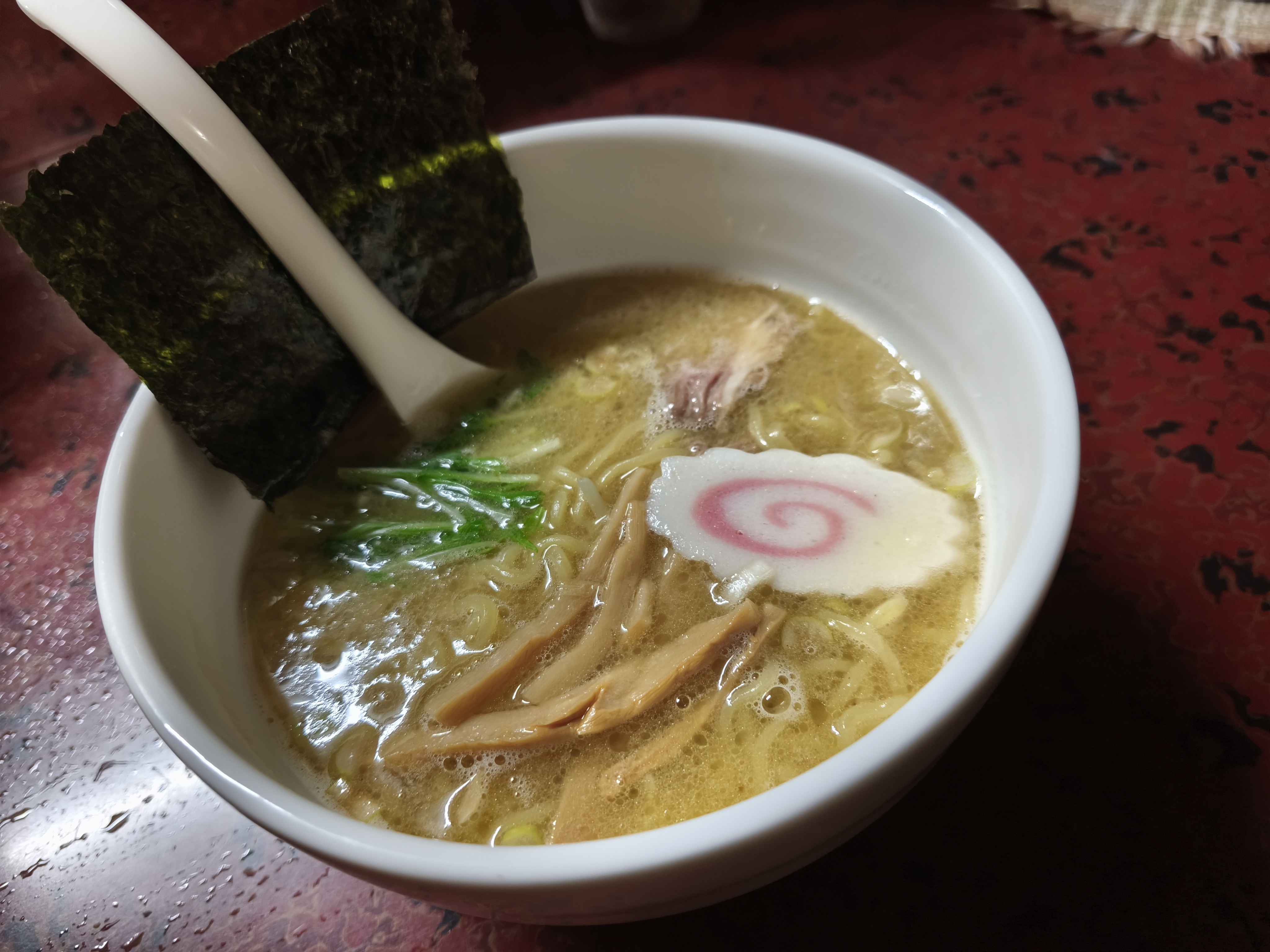 〆のラーメン